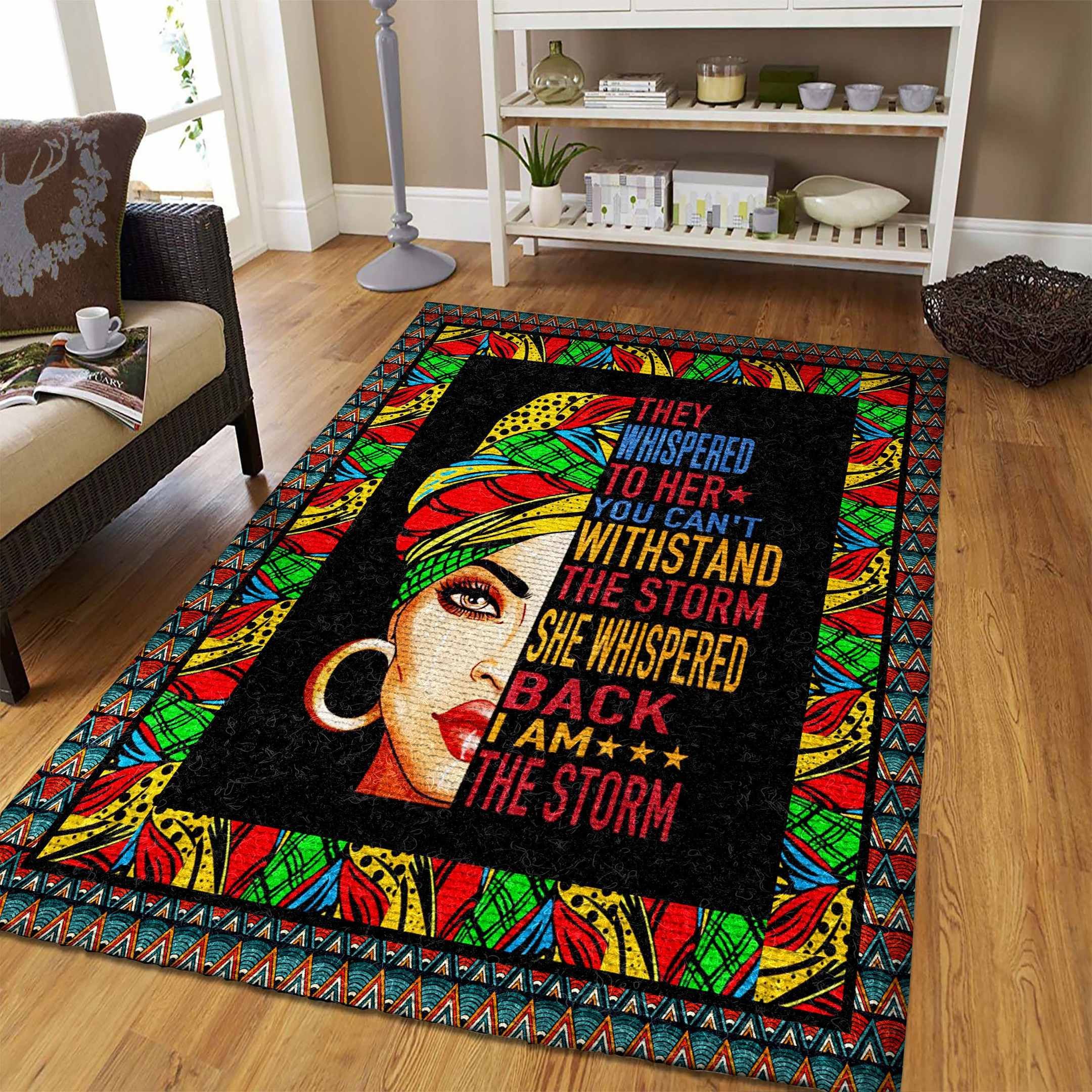 BLack Woman Rug Carpet