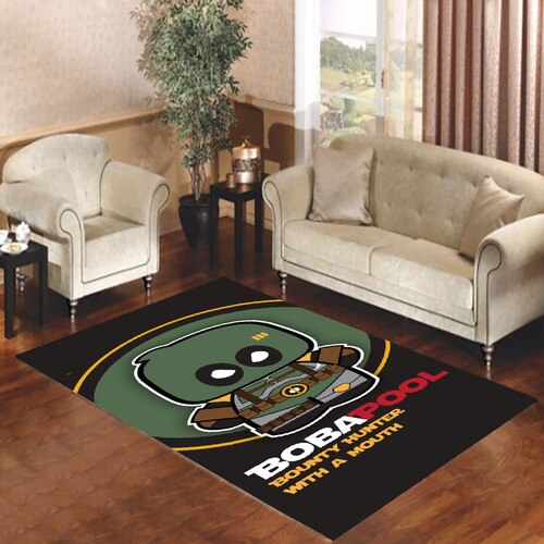 BOBA POOL MASHUP Living room carpet rugs