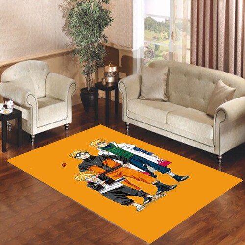 BORUTO NARUTO MINATO CLAN UZUMAKI Living room carpet rugs