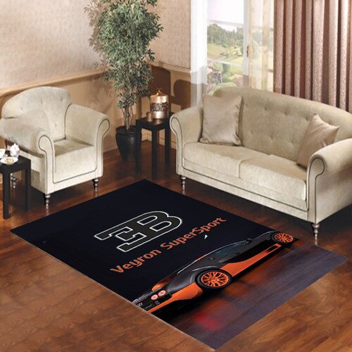 BUGATTI VEYRON SUPER SPORT Living room carpet rugs