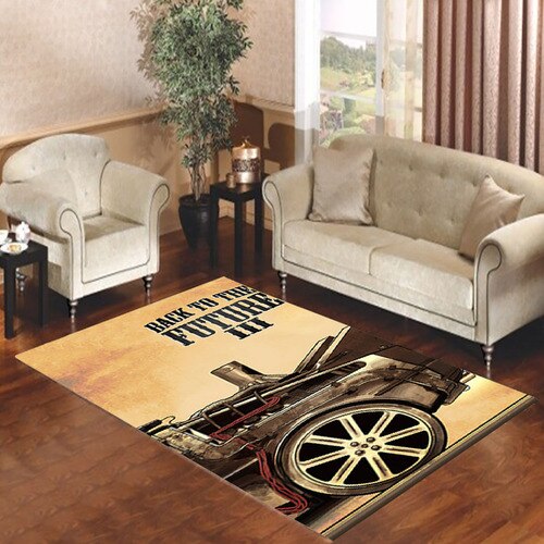 Back To The Future III Living room carpet rugs