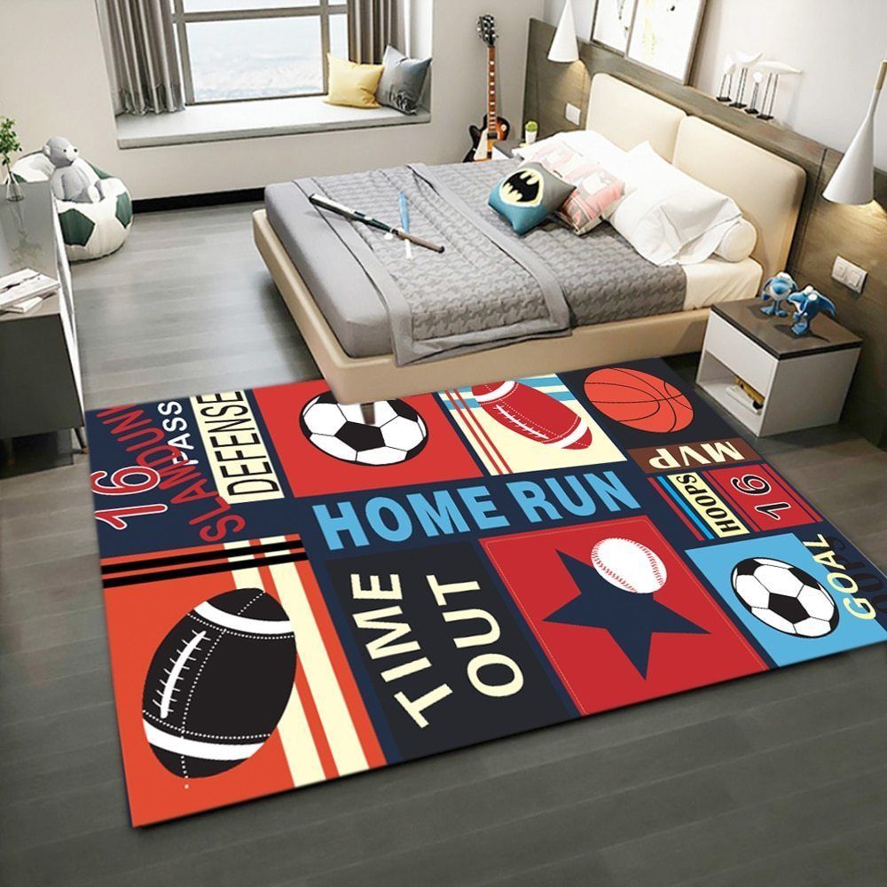 Ball Games Rug Carpet