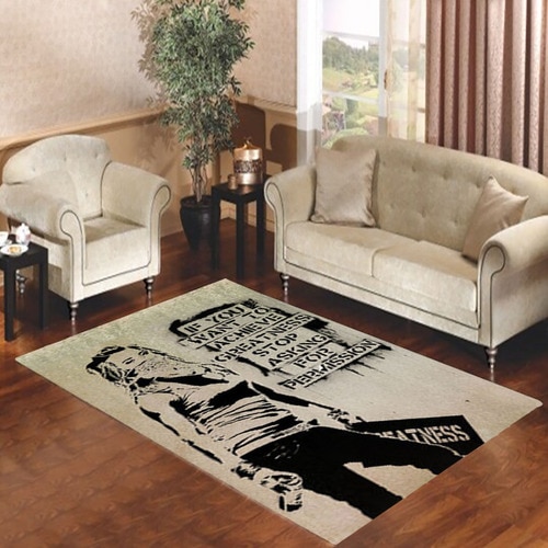 Banksy Art Living room carpet rugs