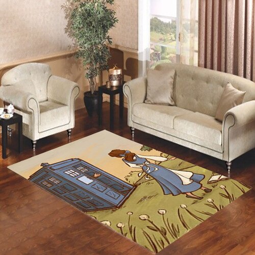 Belle Tardis Living room carpet rugs