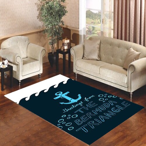 Bermuda Triangle Anchor Living room carpet rugs