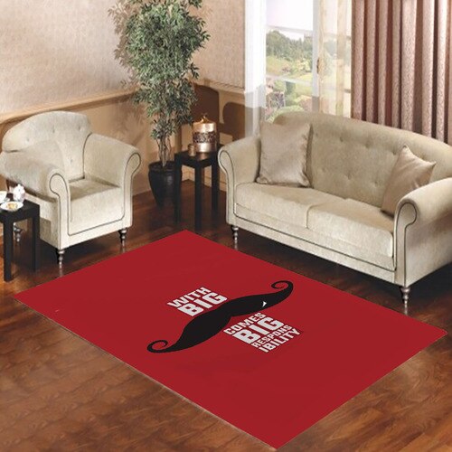 Big Moustache Living room carpet rugs