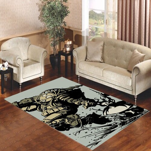 Bioshock 2 Living room carpet rugs