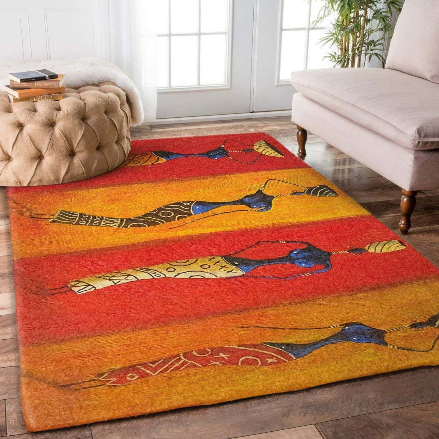 Black Woman Rug Carpet