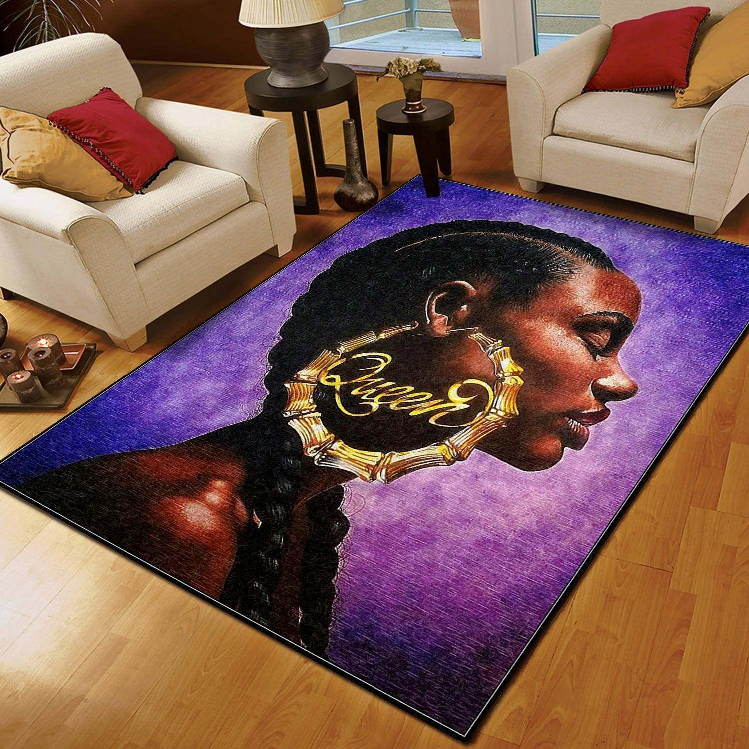 Black Women Rug Carpet