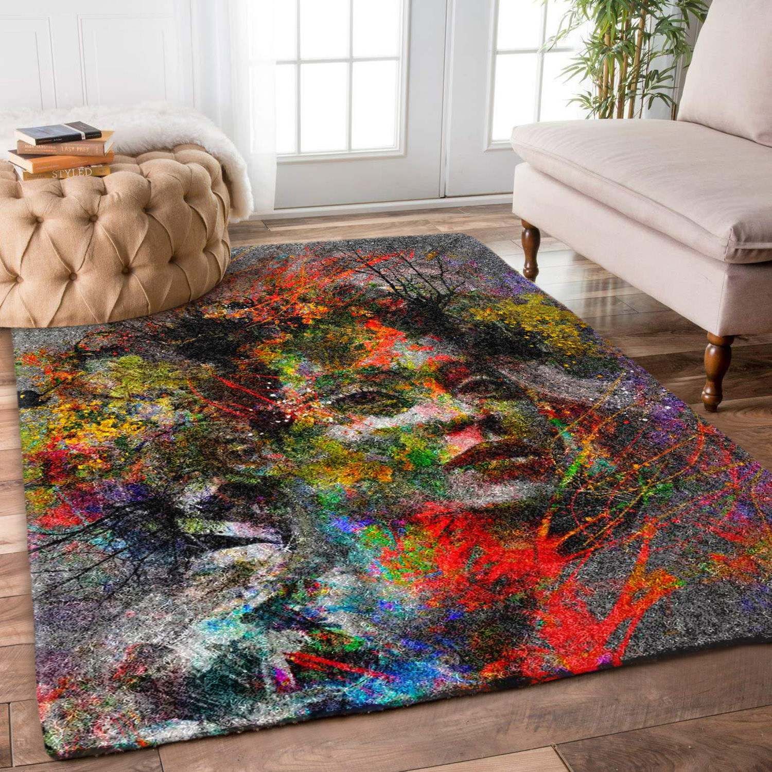 Black Women Rug Carpet