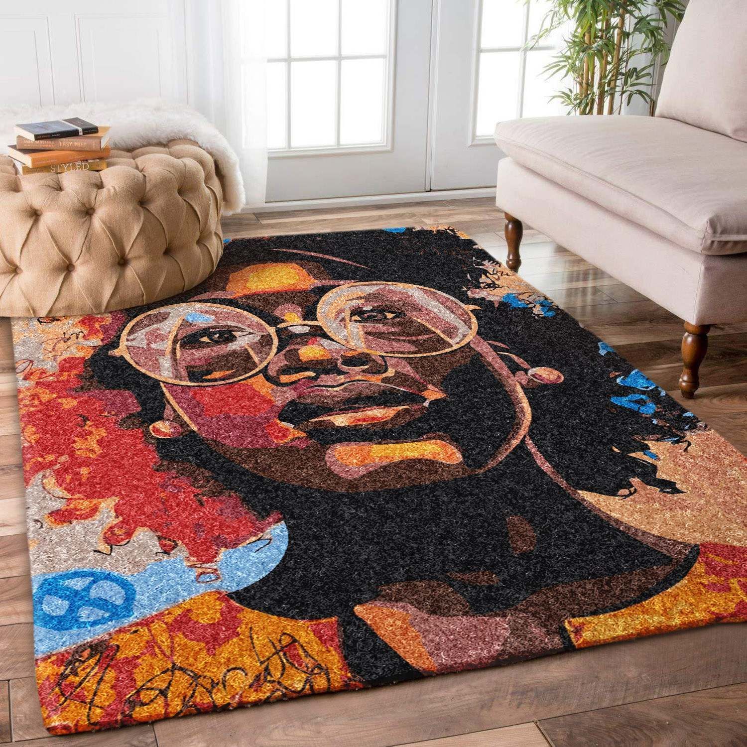 Black Women Rug Carpet