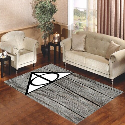 Black Wood Deathly Hallow Living room carpet rugs