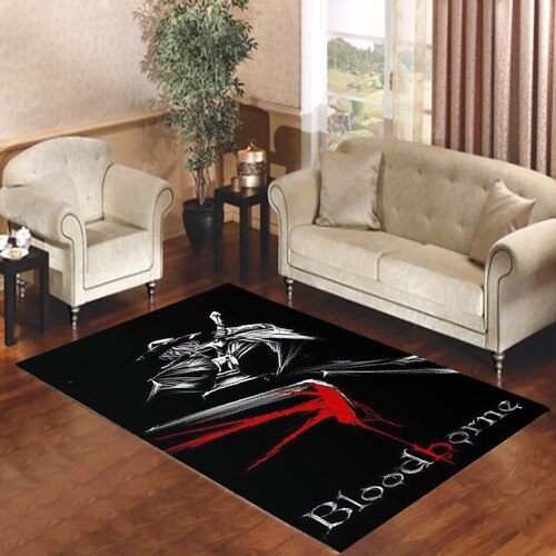 Bloodborne Art Living room carpet rugs