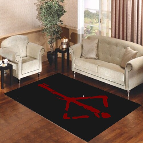 Bloodborne Hunter Mark Living room carpet rugs