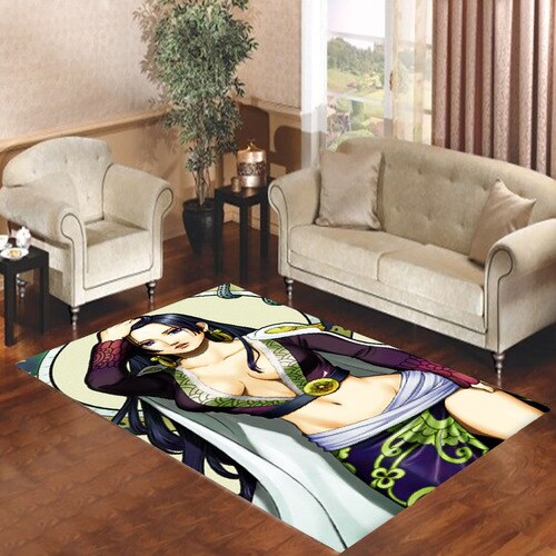 Boa One Piece Cartoon Lady And Snake Living room carpet rugs