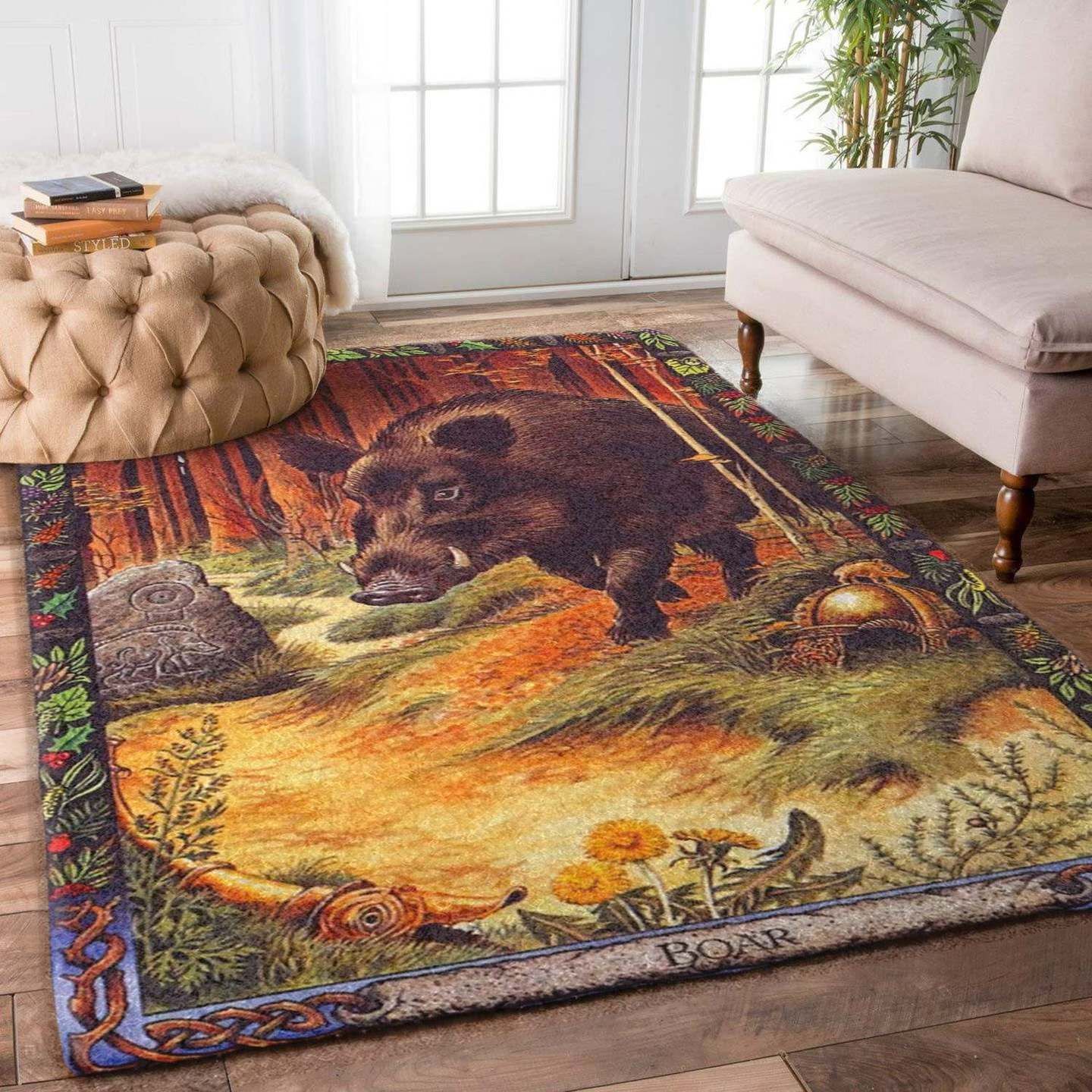 Boar Rug Carpet