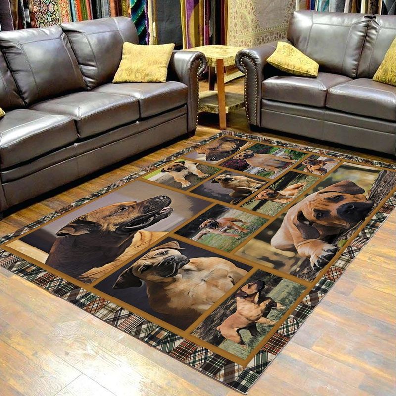 Boerboel Life Area Rug Carpet