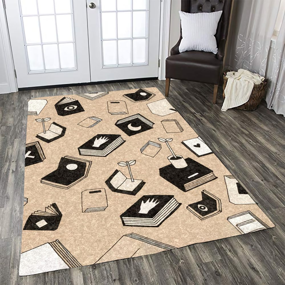 Books CG Rug Carpet