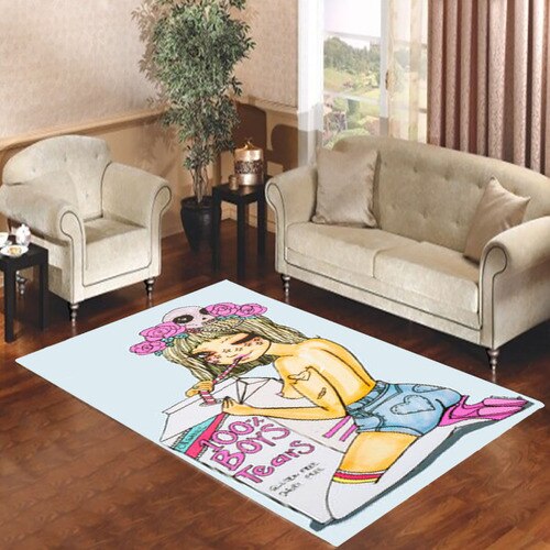 Boys Tears Living room carpet rugs