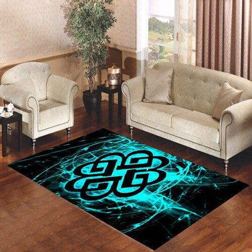 Breaking Benjamin Logo Living room carpet rugs