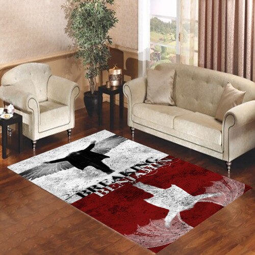 Breaking Benjamin Wings Living room carpet rugs