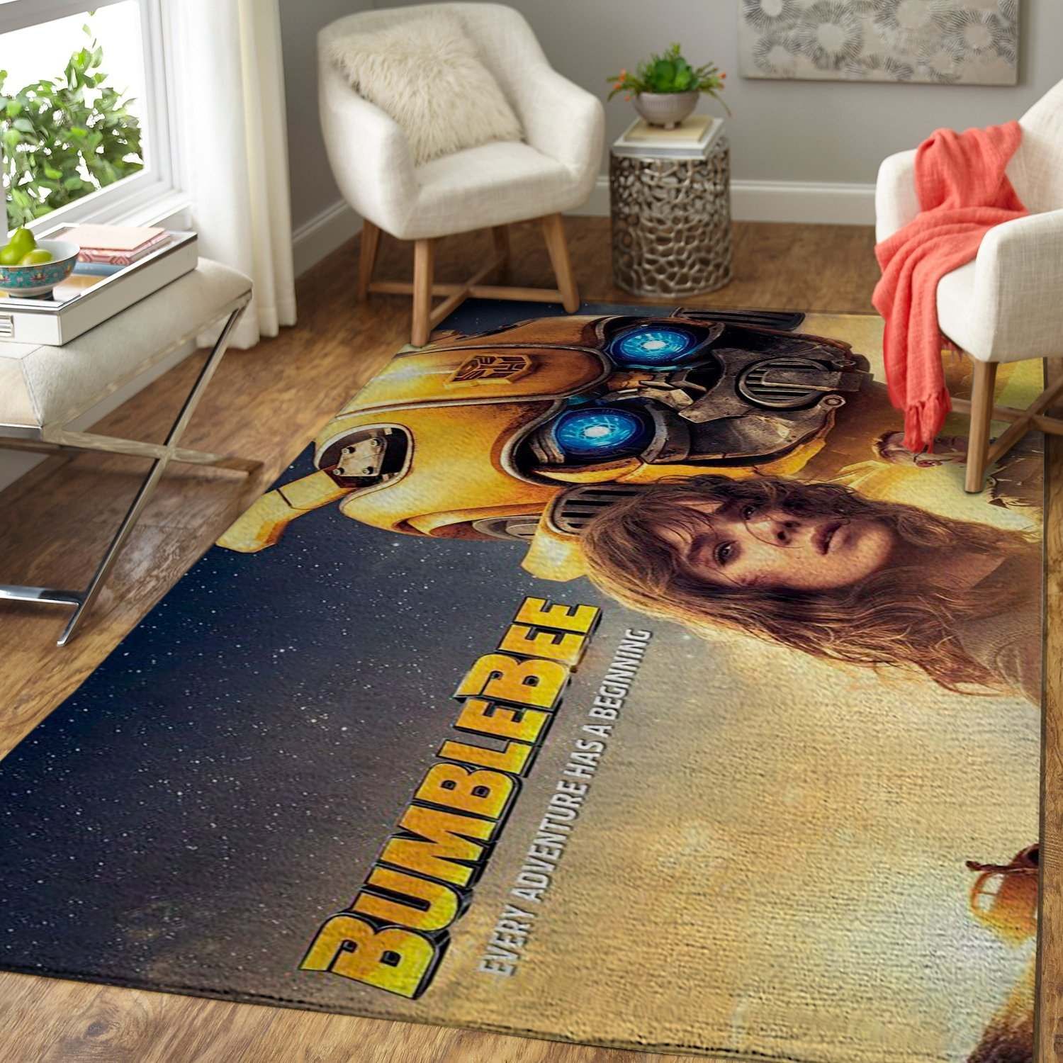 Bumbleebee Area Rug – Movie Floor Rug Carpet