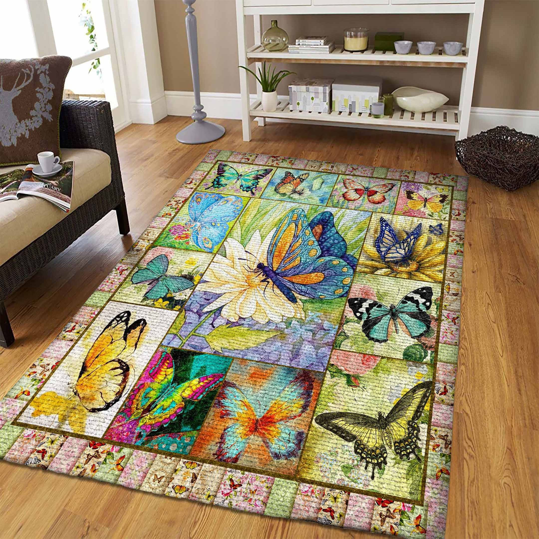 Butterfly Rug Carpet