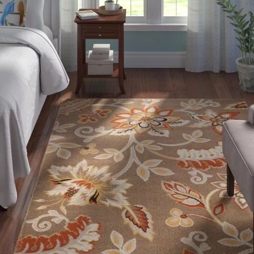 Caffey Floral Rug Carpet