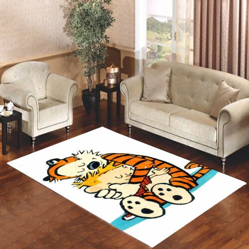 Calvin and Hobbes sweet Living room carpet rugs