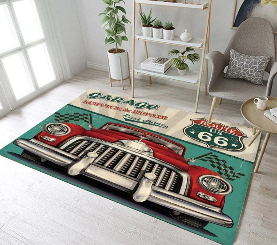 Car Racing Rug Carpet