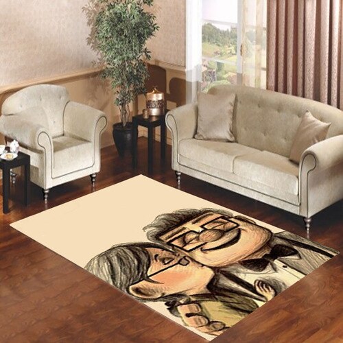 Carl and Ellie Living room carpet rugs