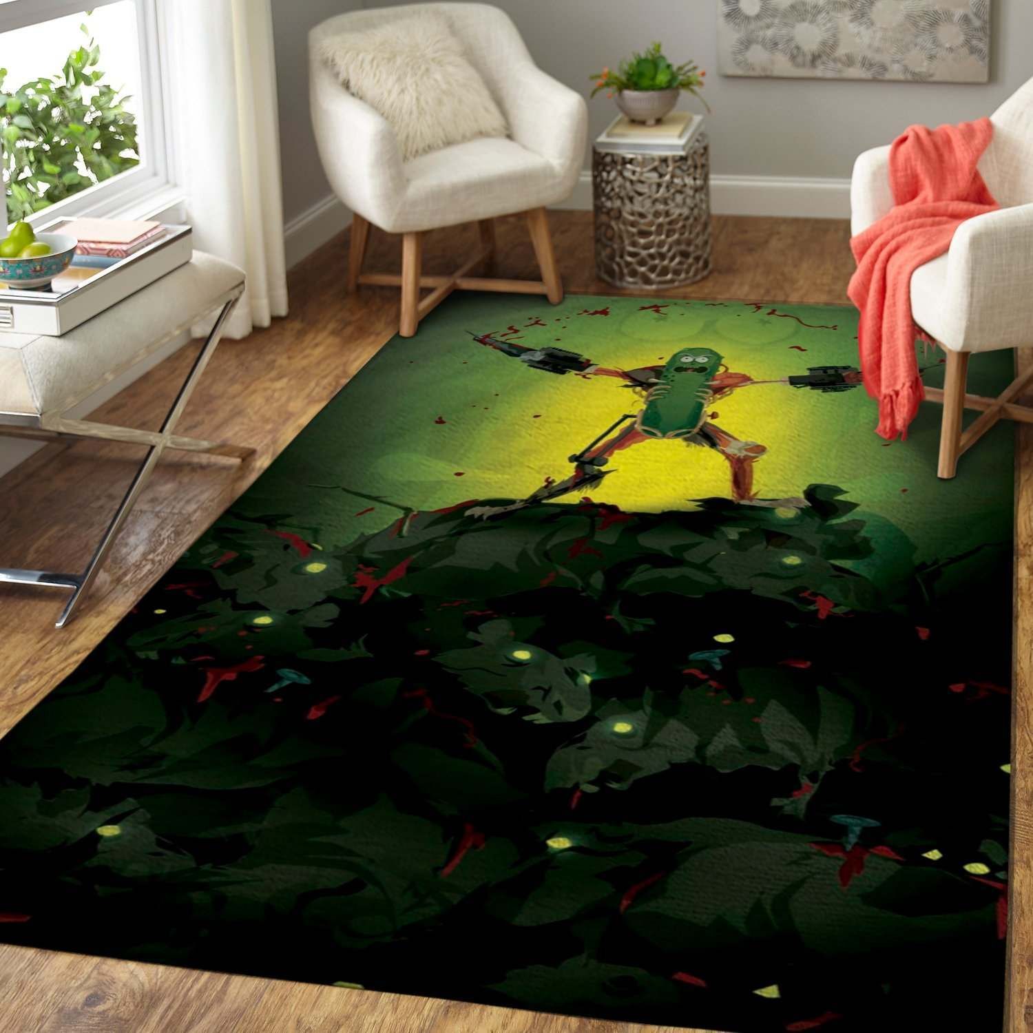 Cartoon Lover “Rick & Morty” Pickle Rick Area Rug, Movie ZT96559 Rug Carpet