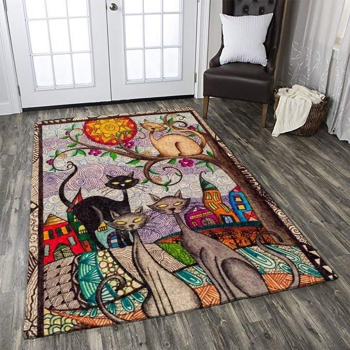 Cat Area Rug Carpet