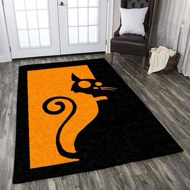 Cat Halloween Rug Carpet