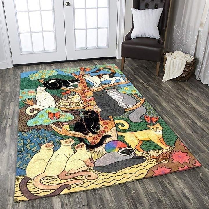 Cat Area Rug Carpet