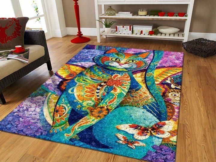 Cat Area Rug Carpet