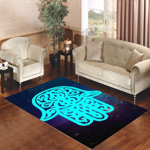 Chamsa Hamsa Hand Of God Living room carpet rugs