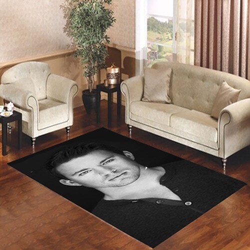 Channing Tatum Living room carpet rugs