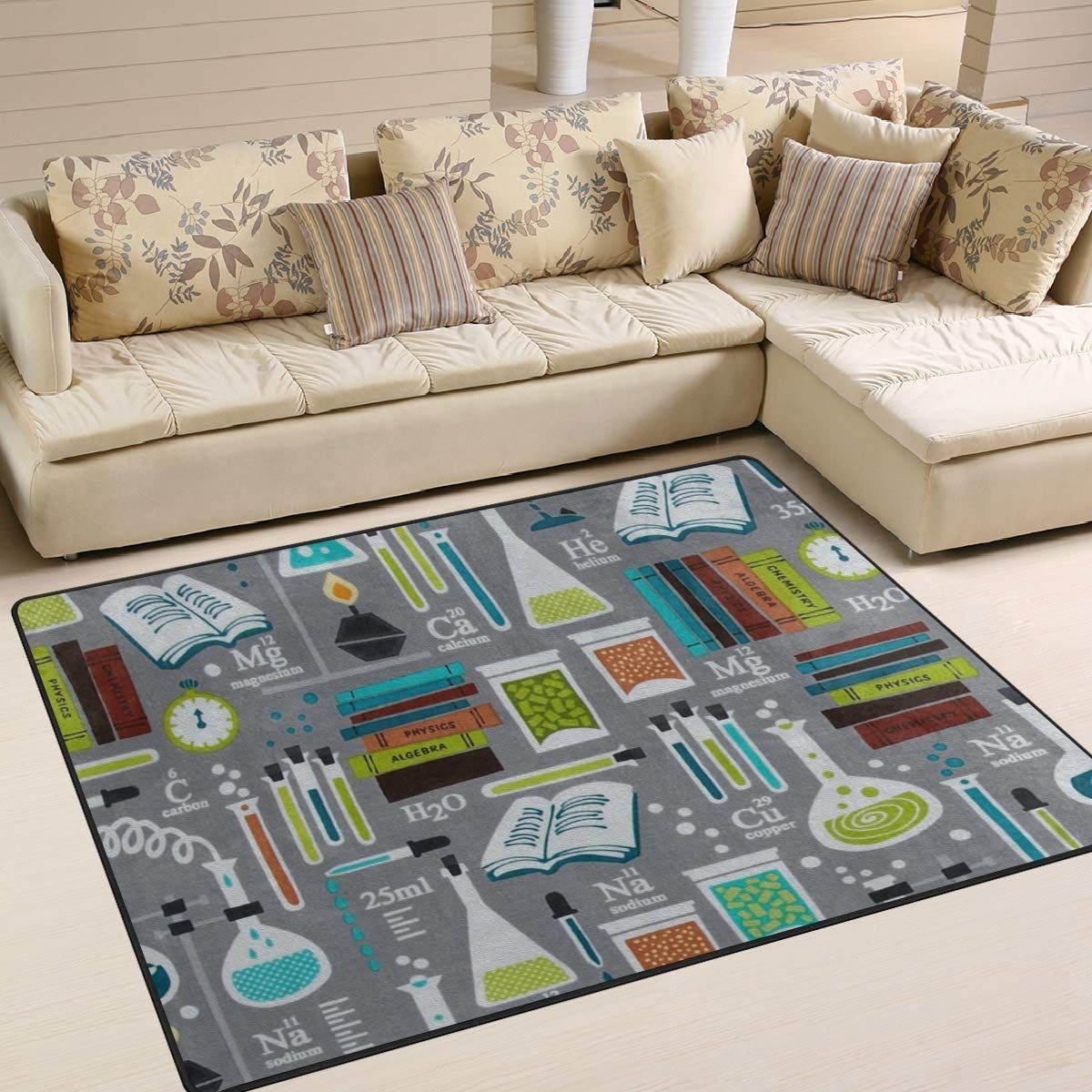 Chemistry Science Rug Carpet