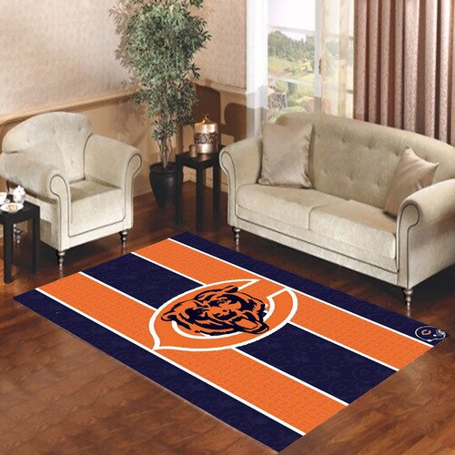 Chicago Bear Poster Living room carpet rugs