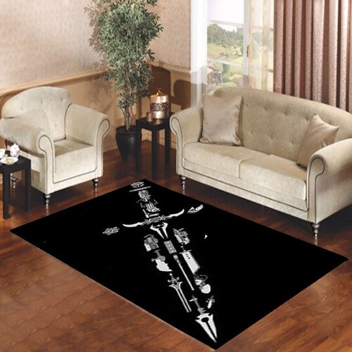 Choose Your Weapon Living room carpet rugs