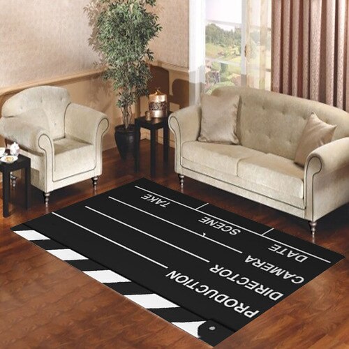 Clapperboard Living room carpet rugs