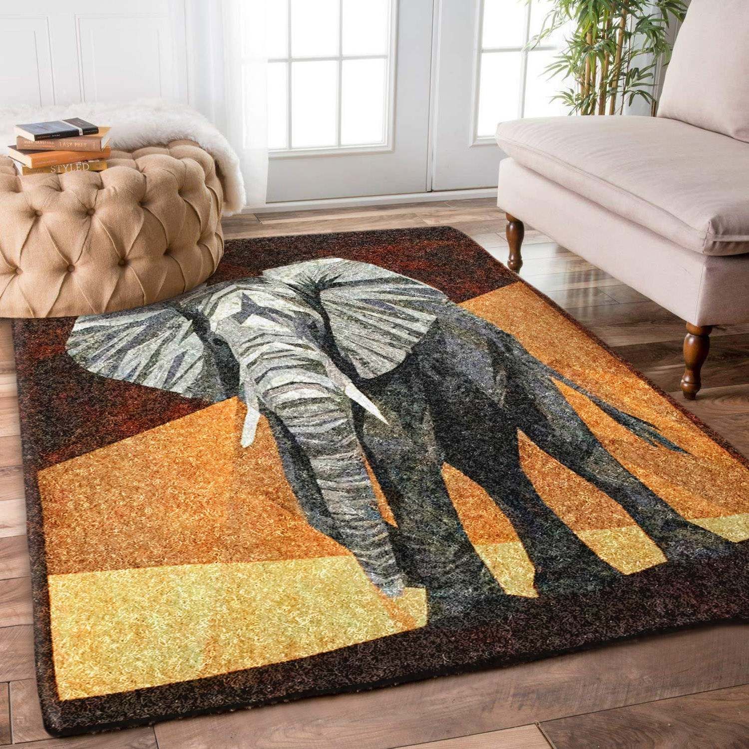 Elephant Print animal print carpet