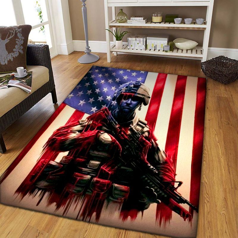 Us Soldier Rug Carpet