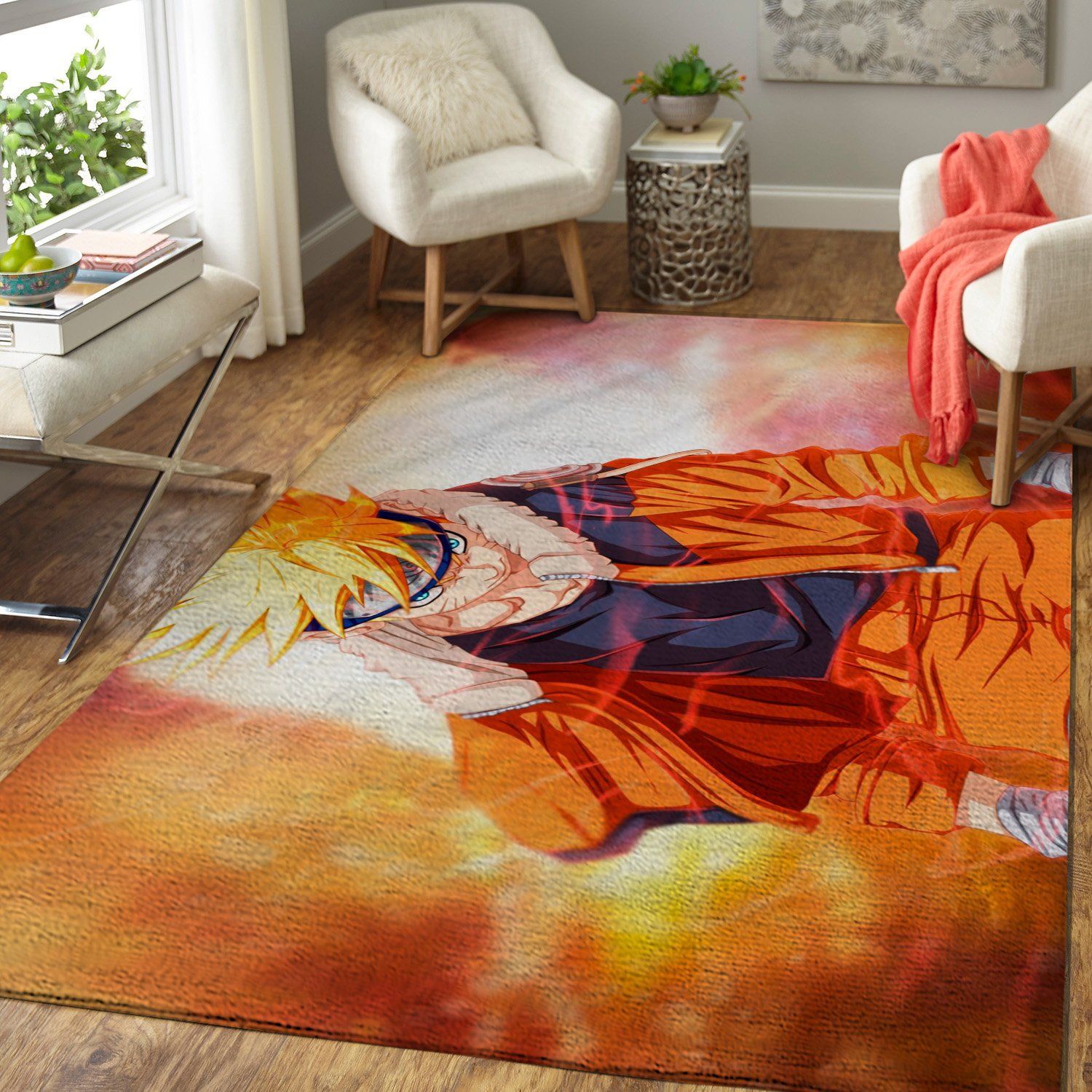 Naruto Area Rug, Manga/ Anime Floor Rug Carpet