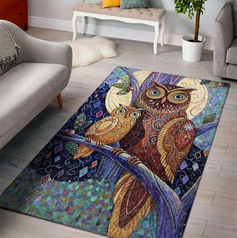 Owl Rug Carpet - Travels in Translation