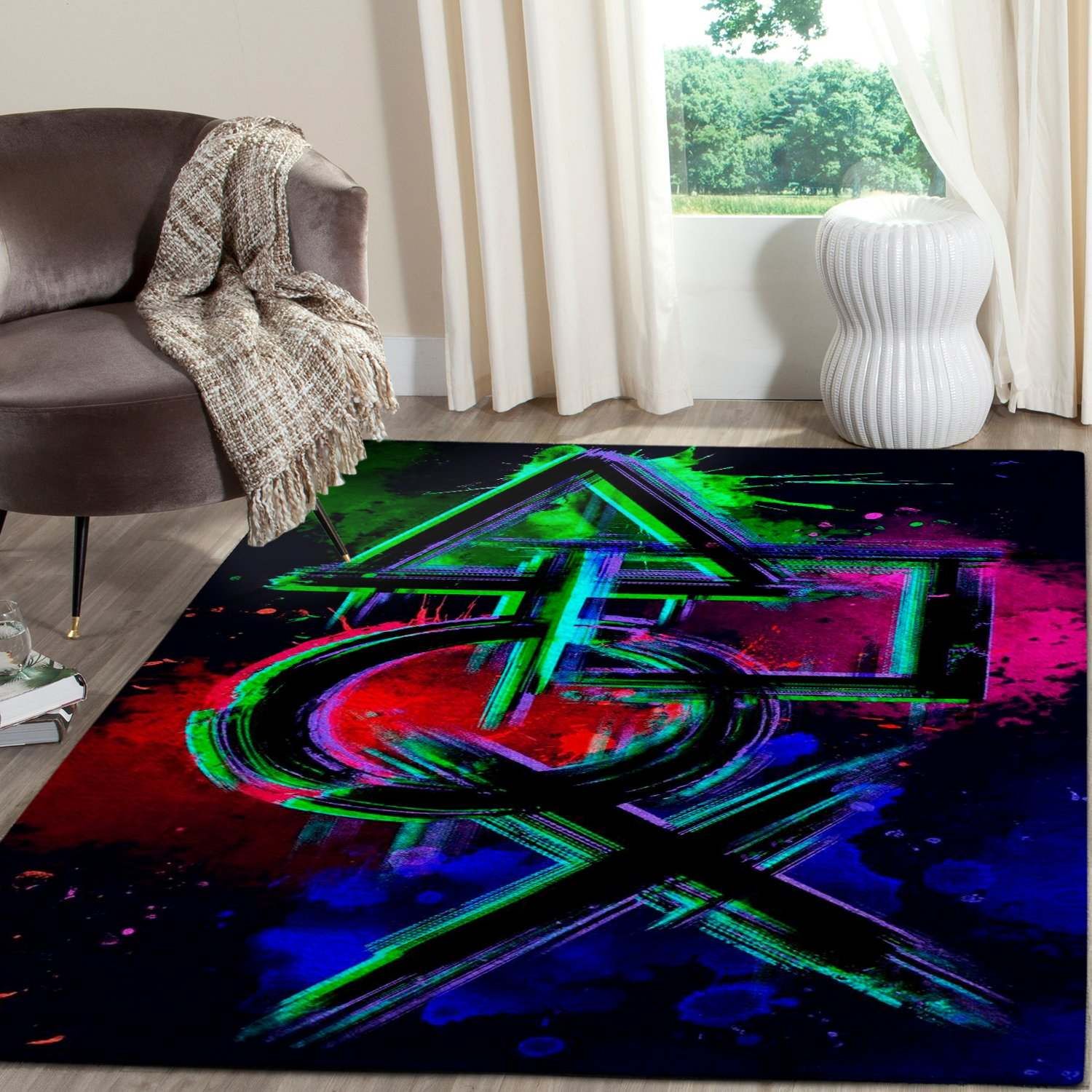 Playstation Area Rug / Gaming Floor OF86926 Rug Carpet