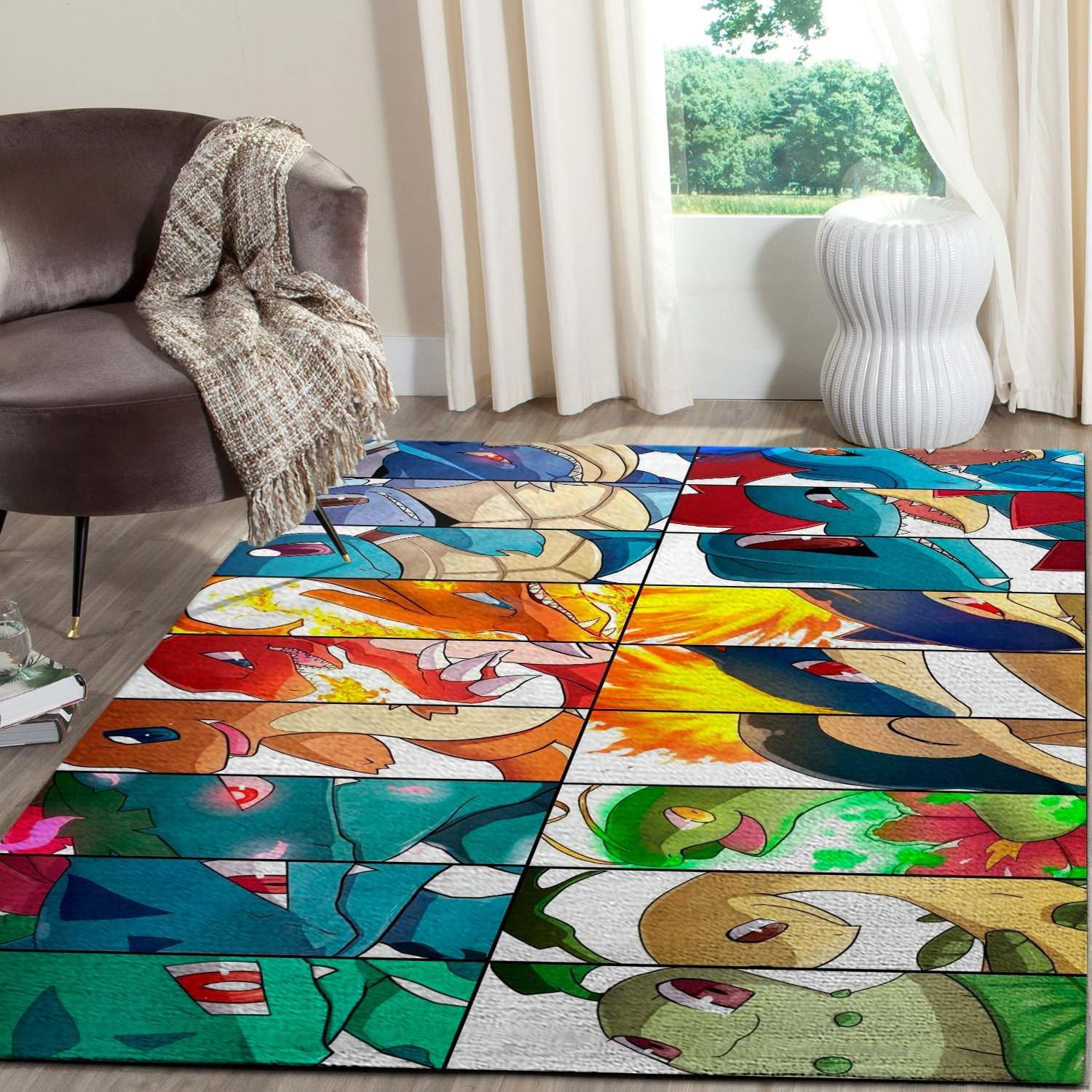 Pokemon Area Rug, Gaming Floor LK45358 Rug Carpet