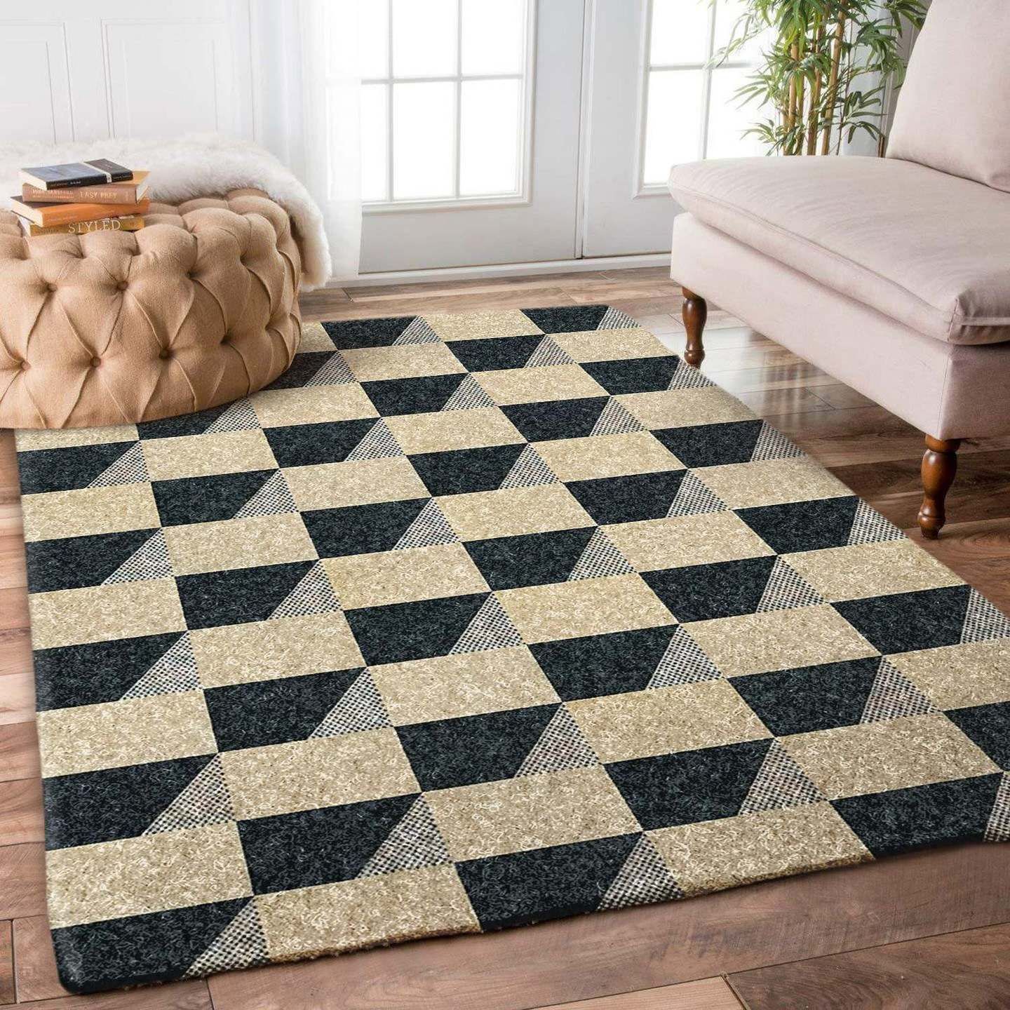 Rectangles 3d Rug Carpet