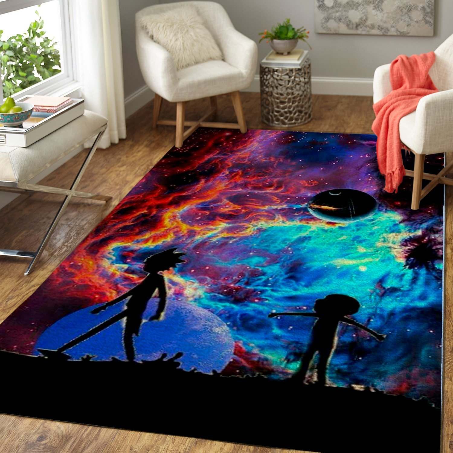 Rick & Morty Area Rug / Rug Carpet